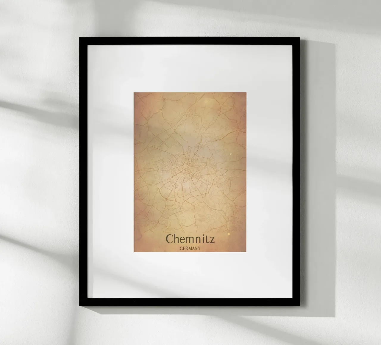 Chemnitz GERMANY poster da WorldPrint