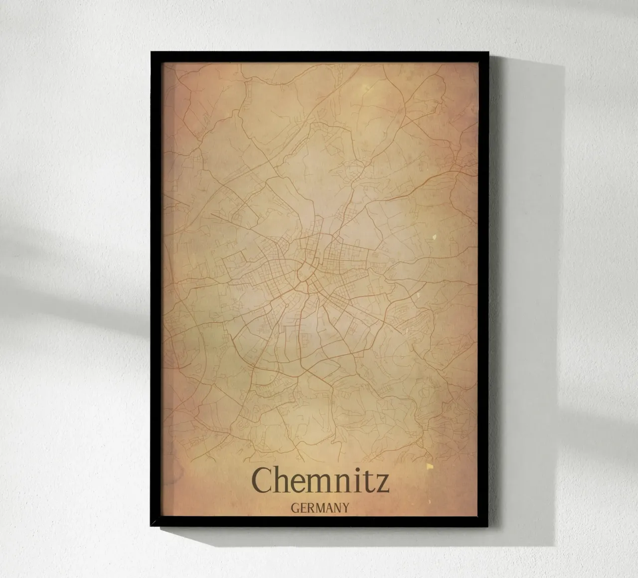 Chemnitz GERMANY poster da WorldPrint