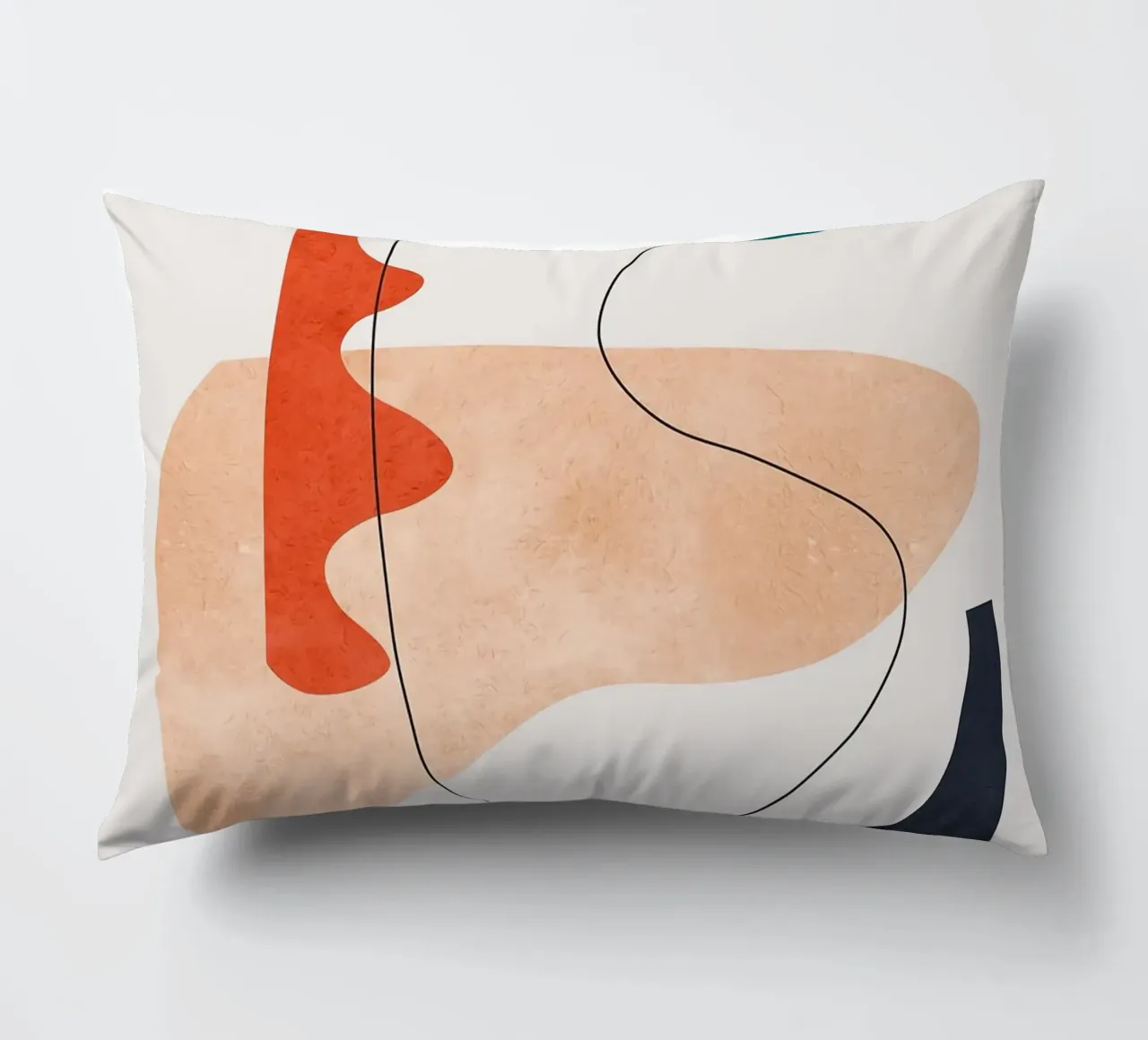 Linee e pennellate cuscino da Fletcher M Henry