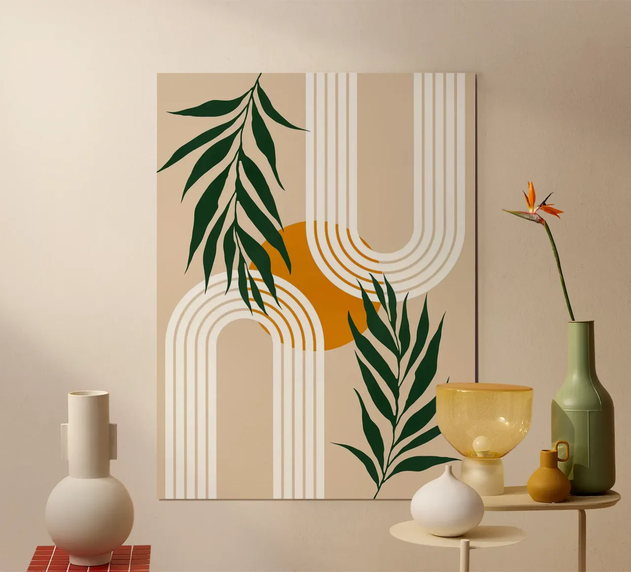 Floreale minimalista poster da Fletcher M Henry
