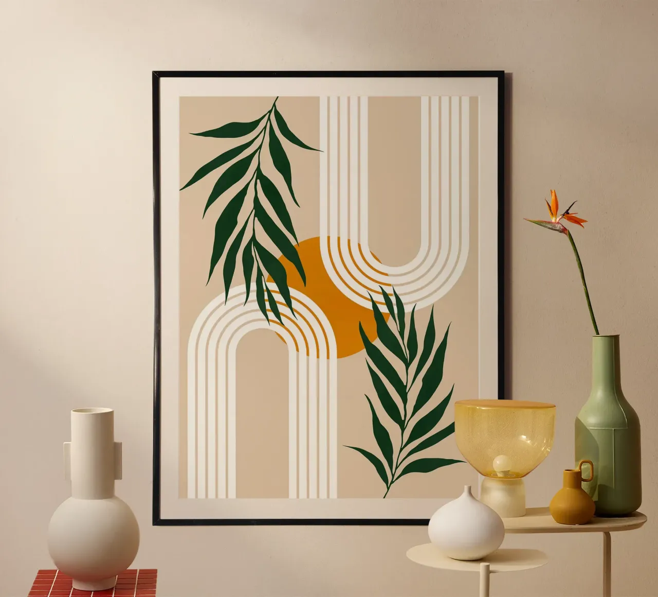 Floreale minimalista poster da Fletcher M Henry