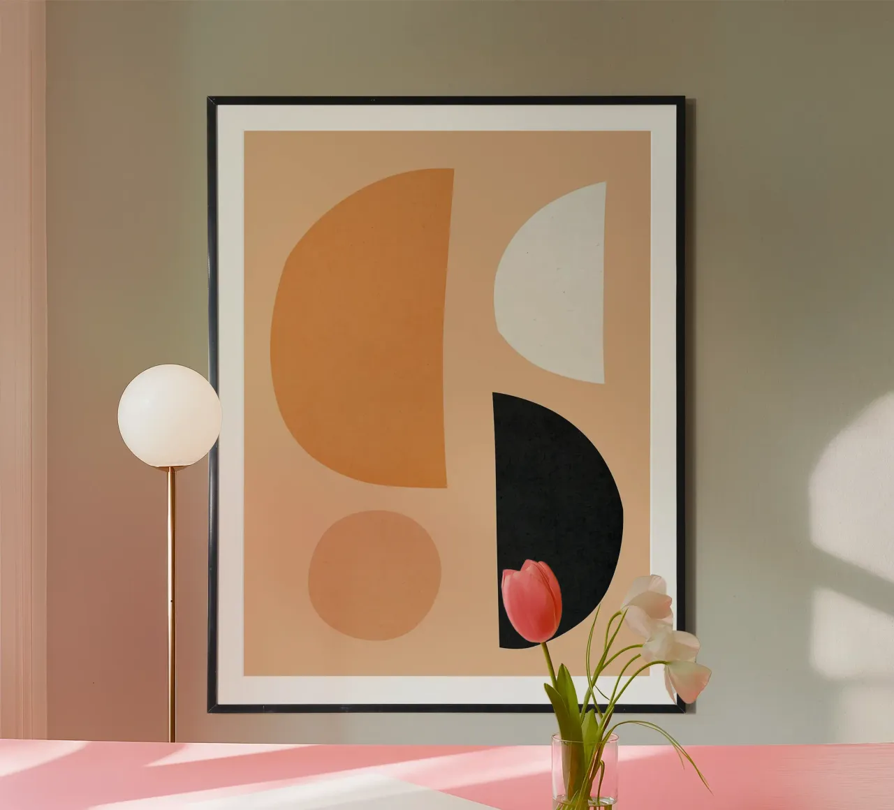 Acquerello minimalista poster da Fletcher M Henry