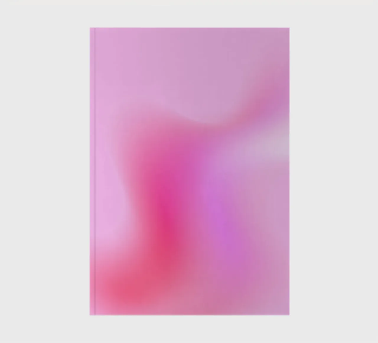 Aura Print, Gradient Poster, Modern colourful print notebook by Dreamscape