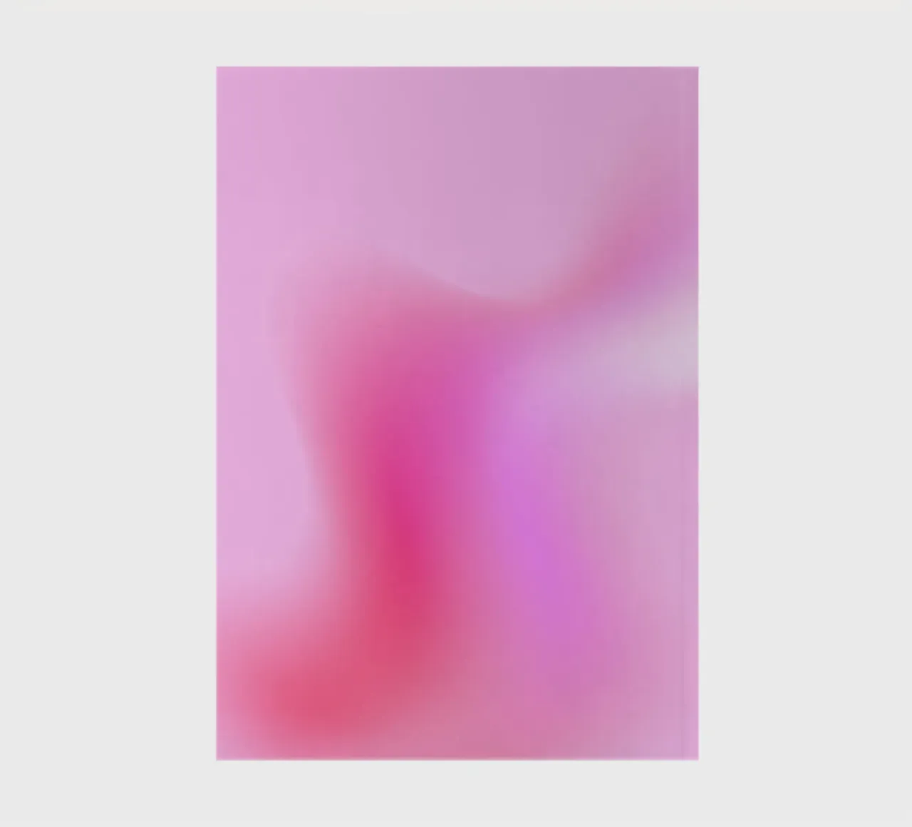 Aura Print, Gradient Poster, Modern colourful print notebook by Dreamscape