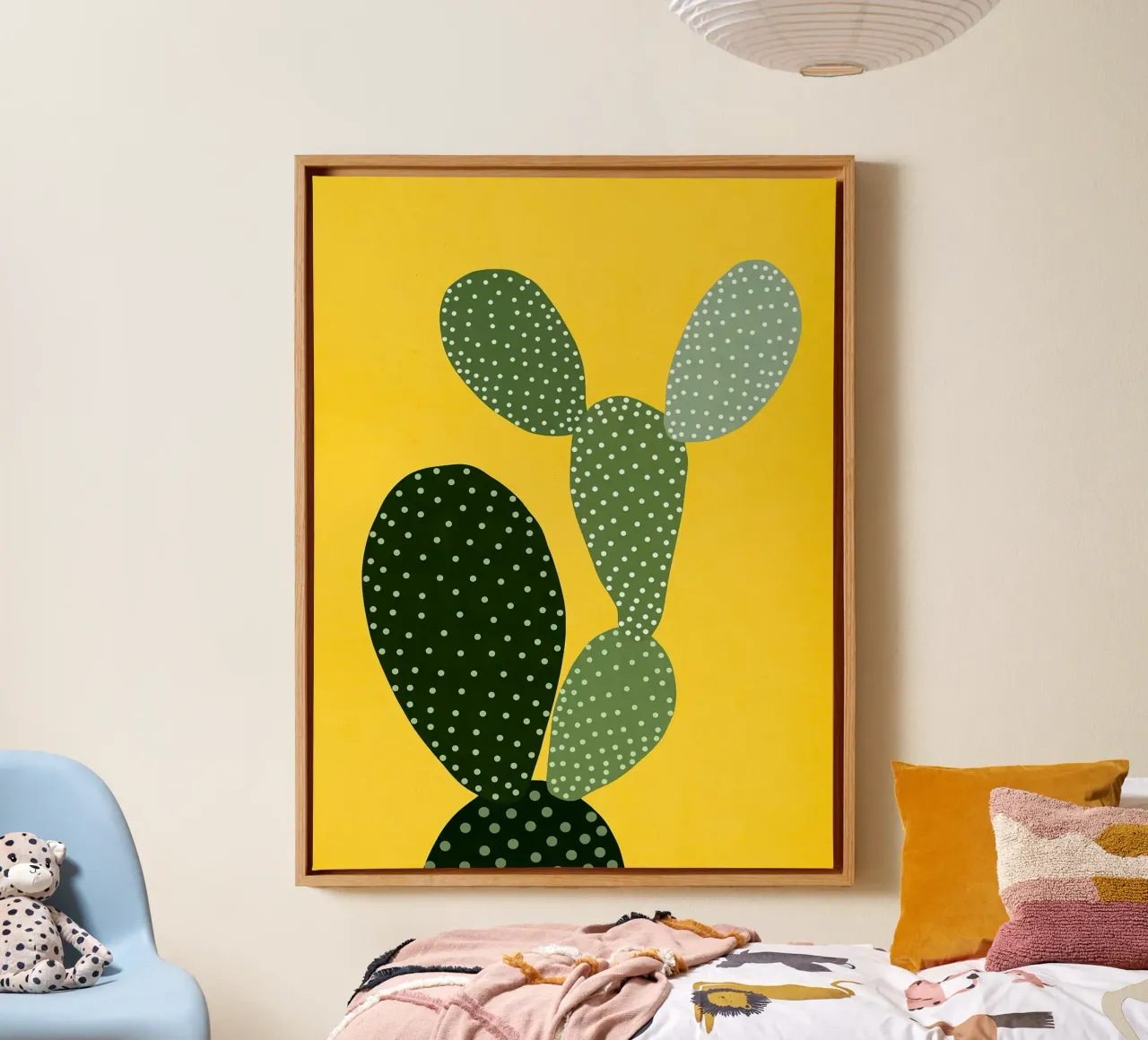Bloemen in de tuin canvas met Baklijst van Leonard R Sadler