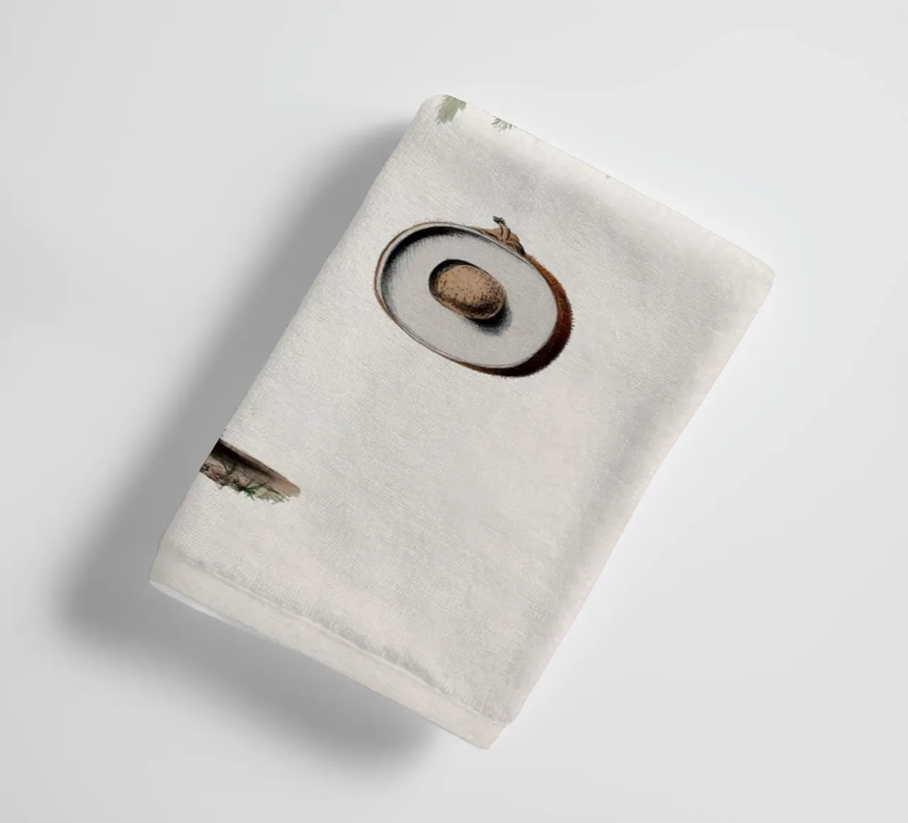 Vintage Denisse 5 Circascirchatis Palma asciugamano da bagno da Vintage Print Collection