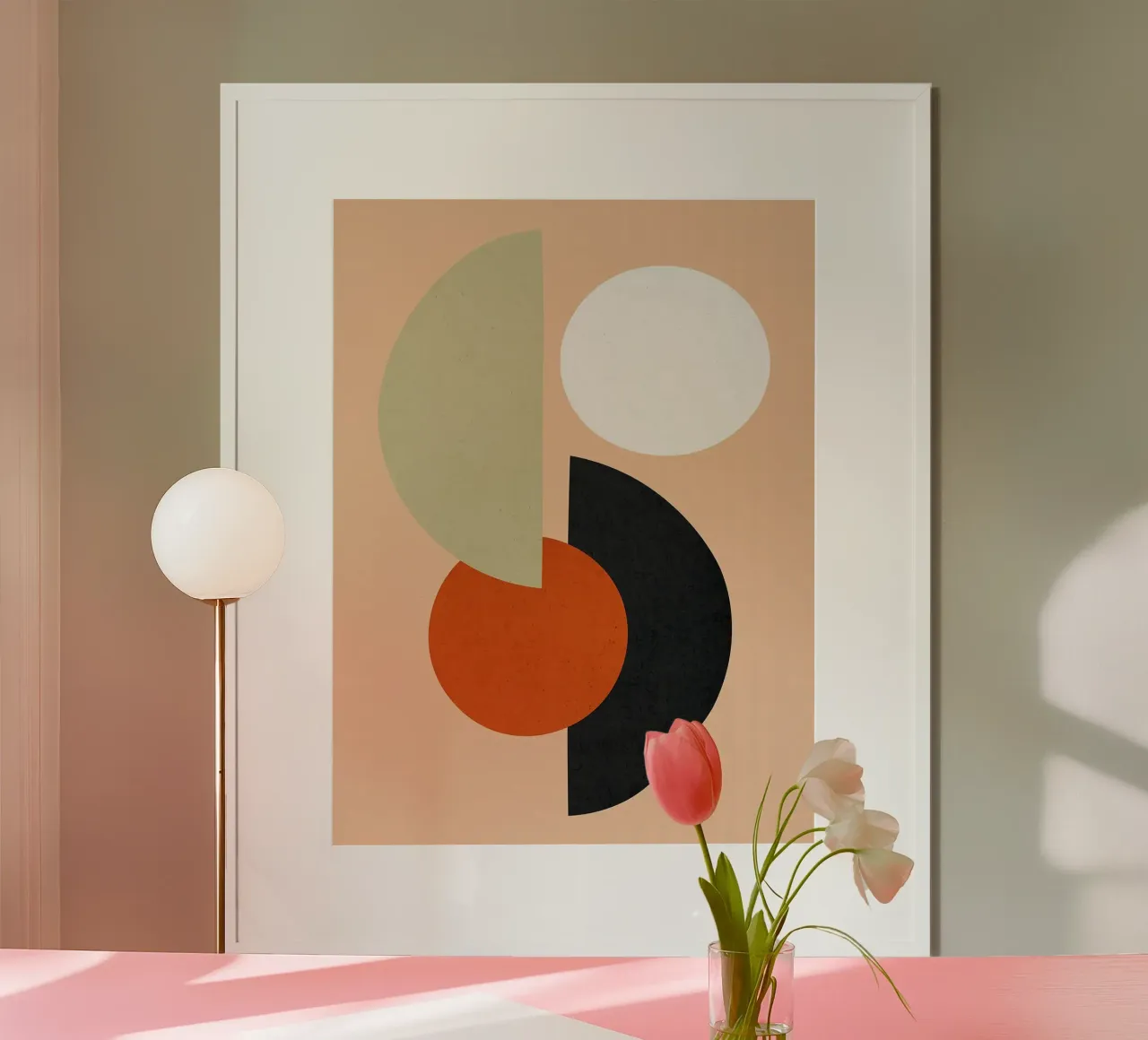 Acquerello minimalista poster da Leonard R Sadler