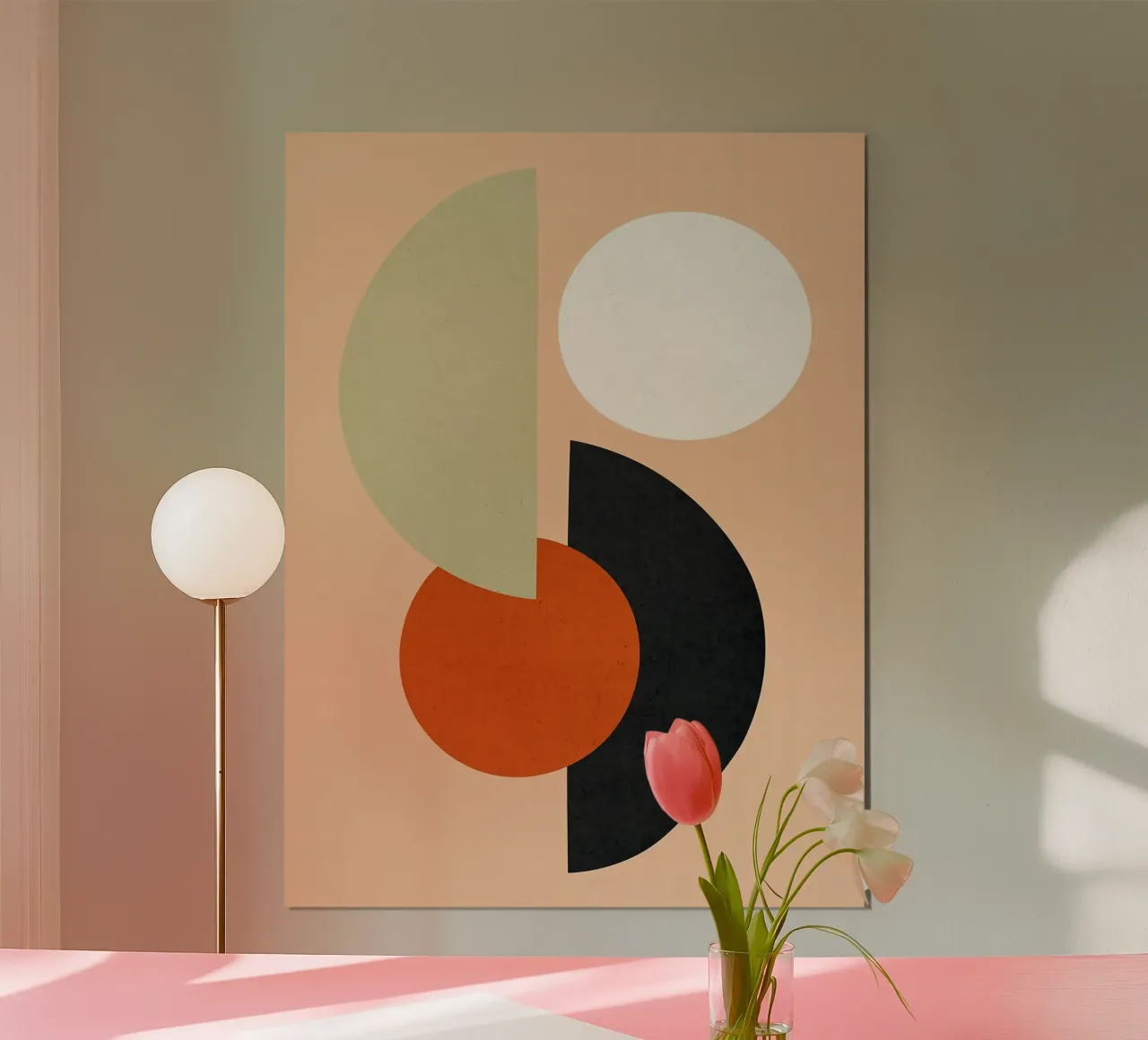 Acquerello minimalista poster da Leonard R Sadler