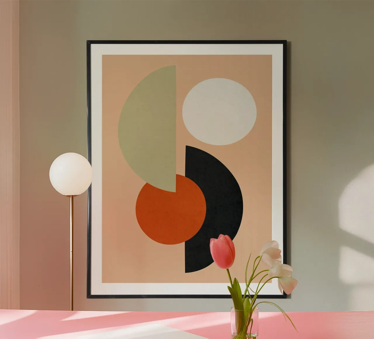 Acquerello minimalista poster da Leonard R Sadler