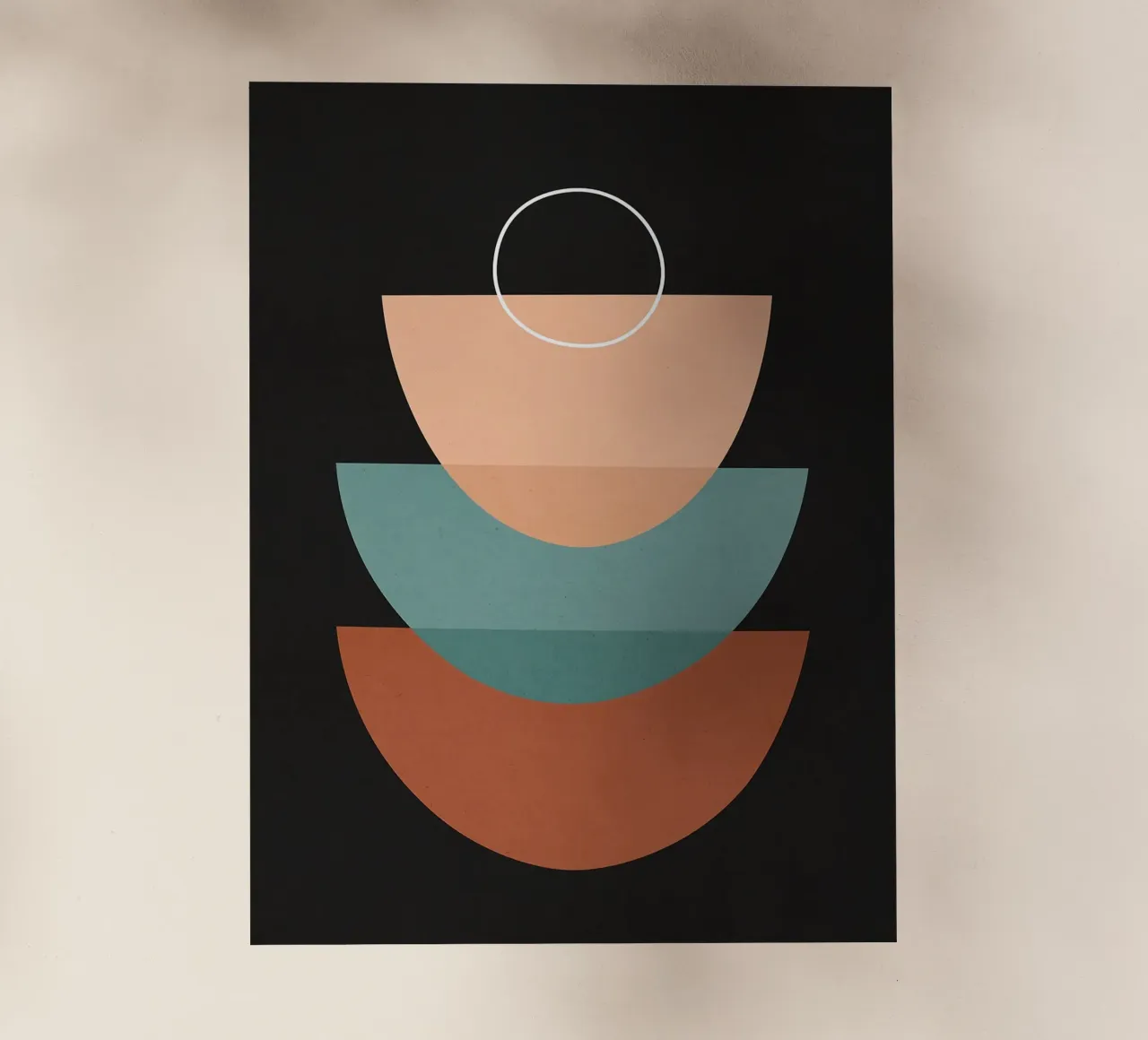 Forme geometriche pellicola backlit da Leonard R Sadler