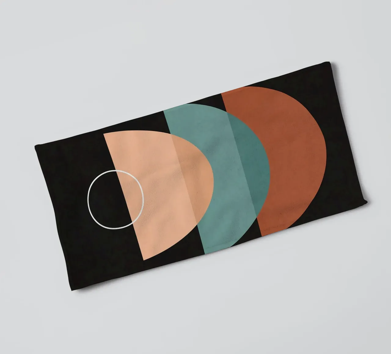 Forme geometriche asciugamano da bagno da Leonard R Sadler