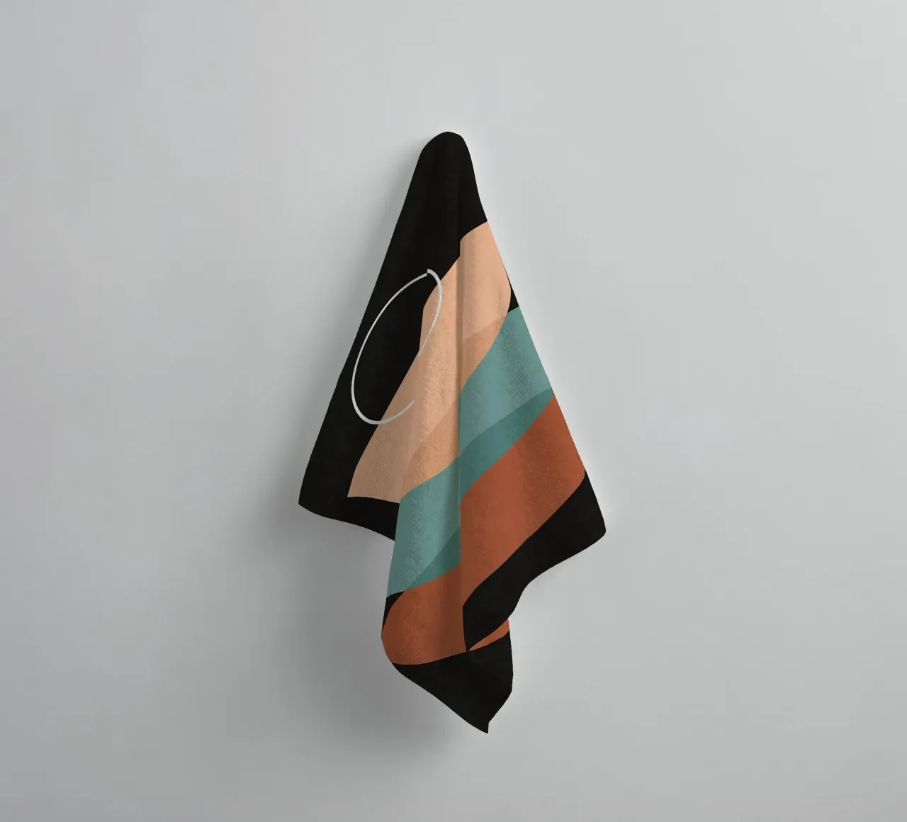 Forme geometriche asciugamano da bagno da Leonard R Sadler