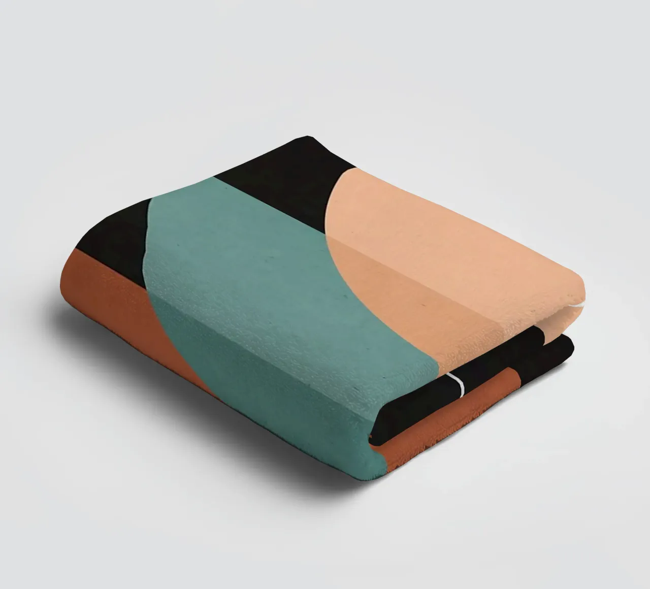 Forme geometriche asciugamano da bagno da Leonard R Sadler