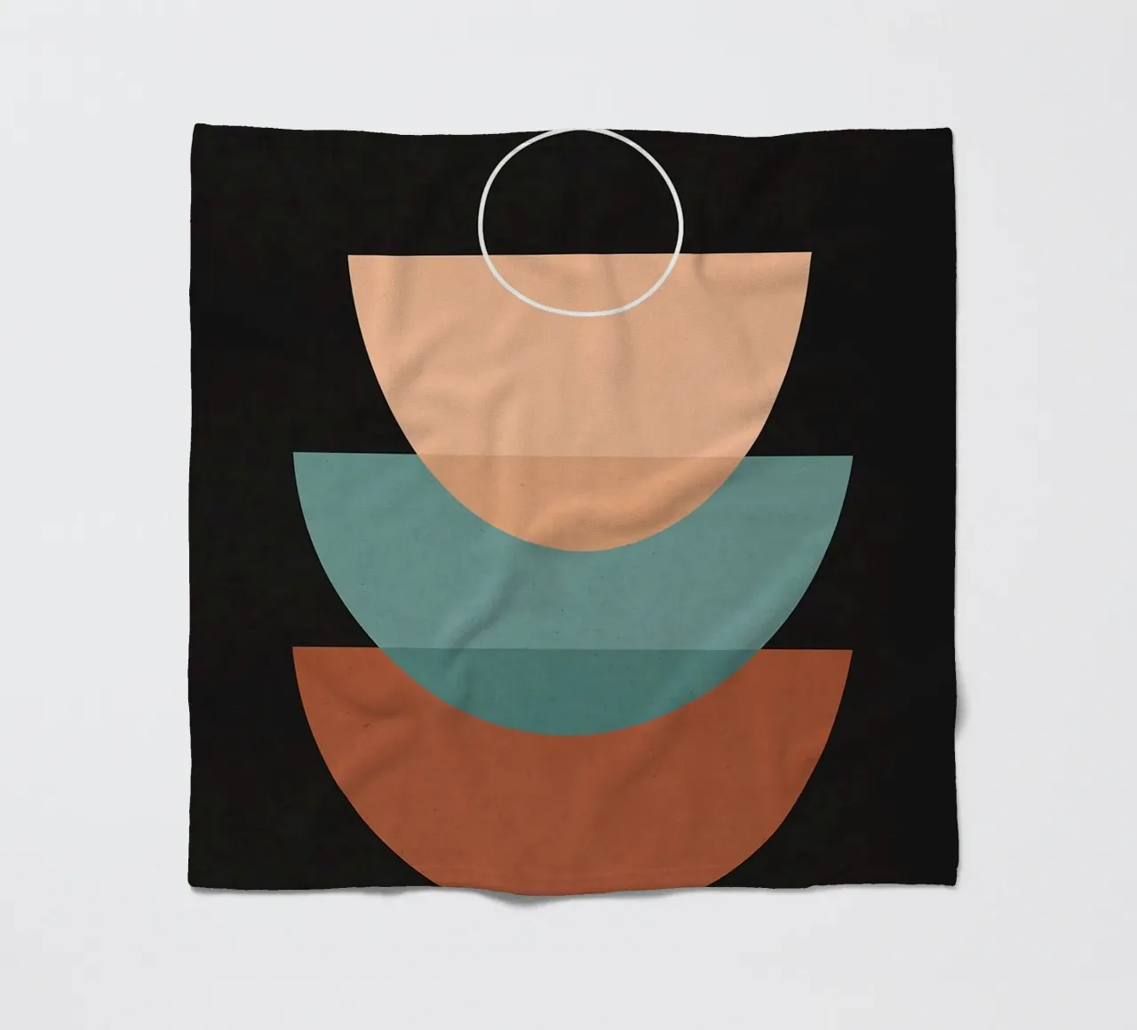 Forme geometriche coperta in pile da Leonard R Sadler