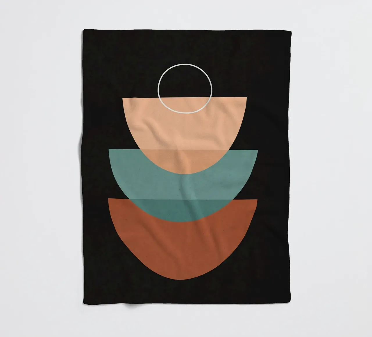 Forme geometriche coperta in pile da Leonard R Sadler