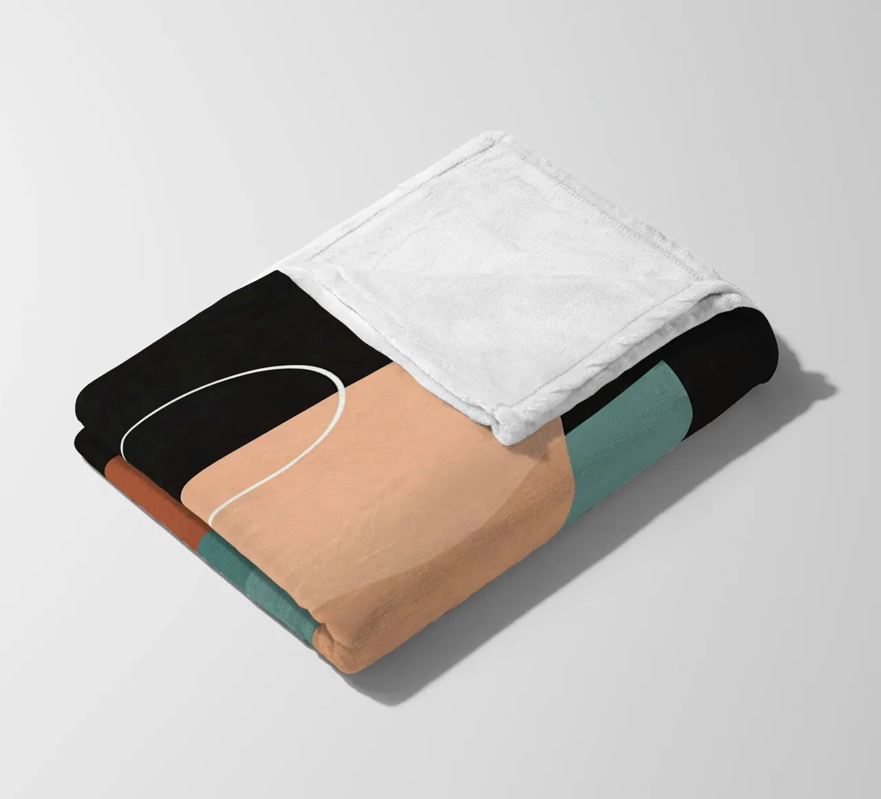 Forme geometriche coperta in pile da Leonard R Sadler