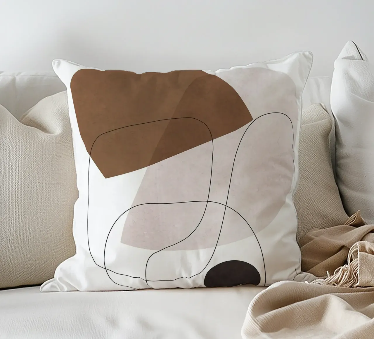Linee e forme cuscino da Leonard R Sadler