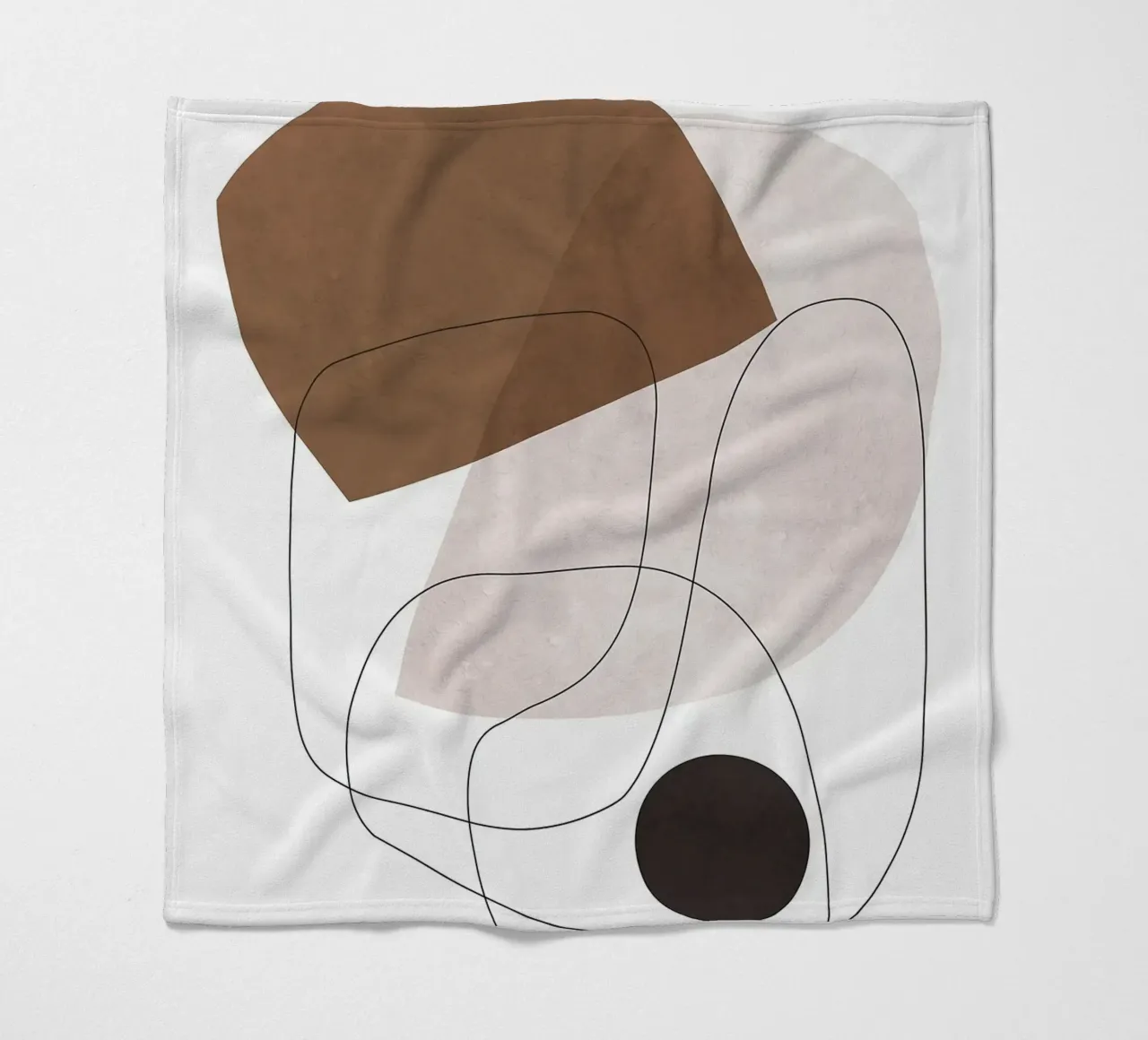 Linee e forme coperta in pile da Leonard R Sadler
