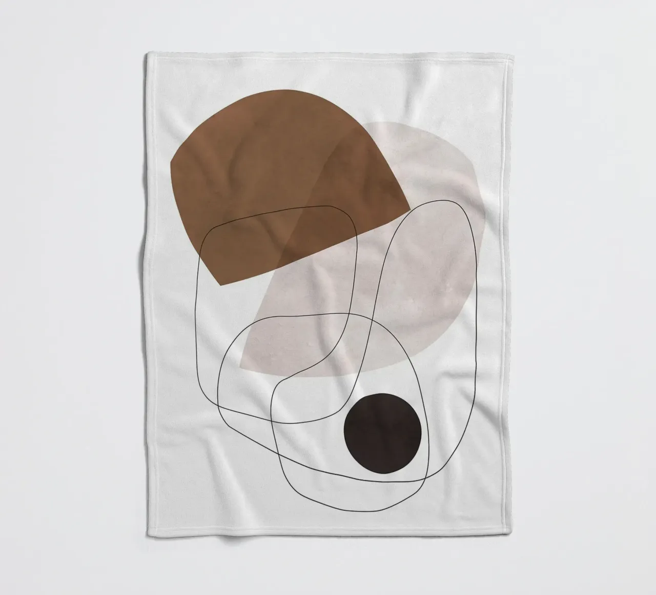 Linee e forme coperta in pile da Leonard R Sadler