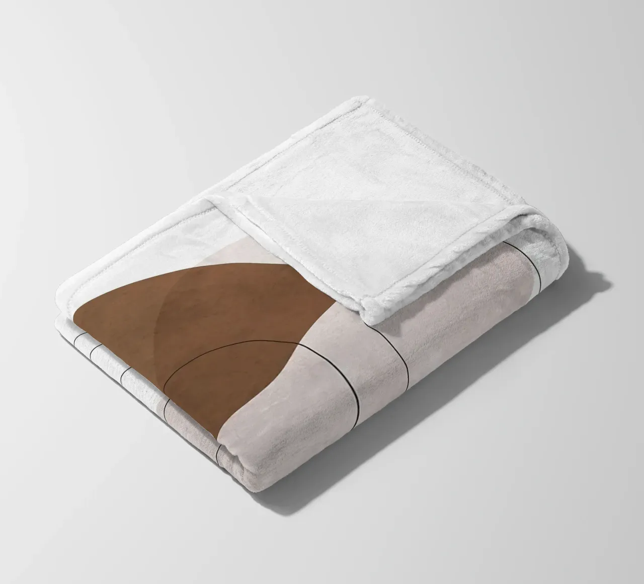 Linee e forme coperta in pile da Leonard R Sadler