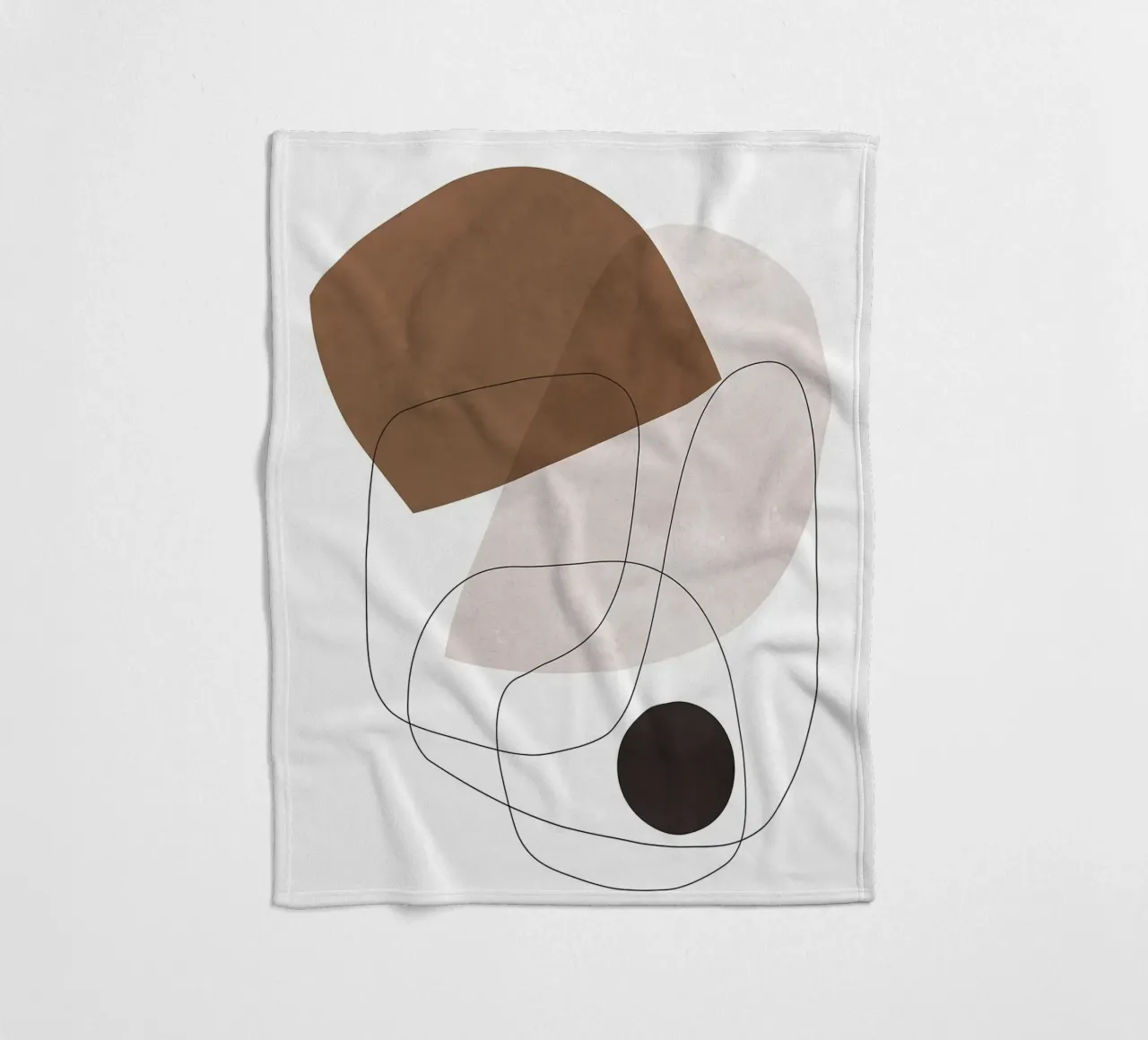 Linee e forme coperta in pile da Leonard R Sadler