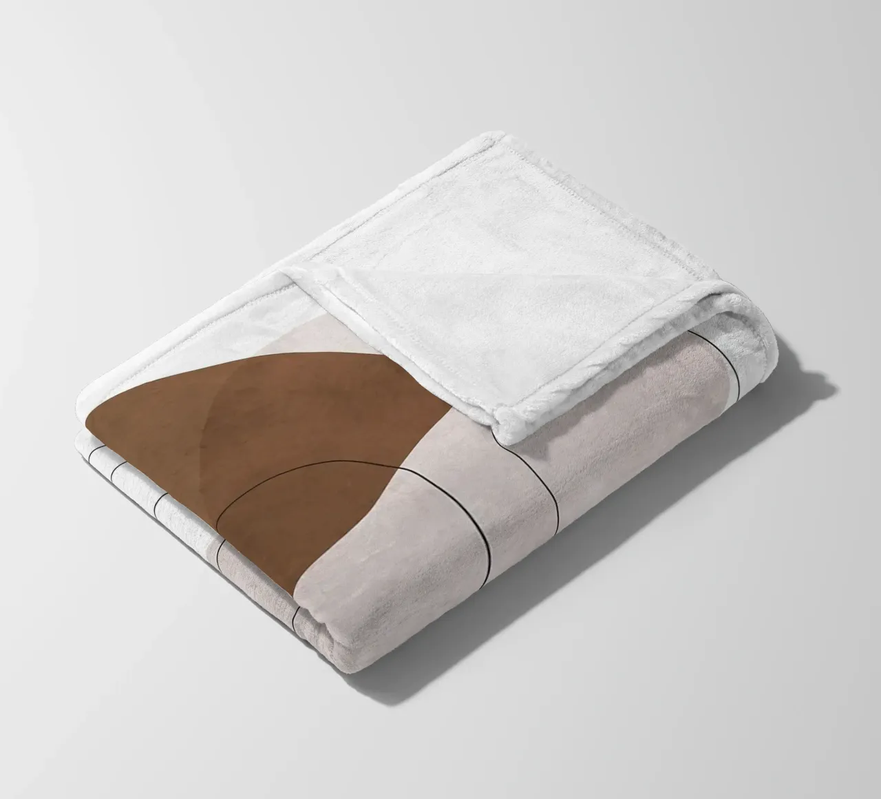 Linee e forme coperta in pile da Leonard R Sadler