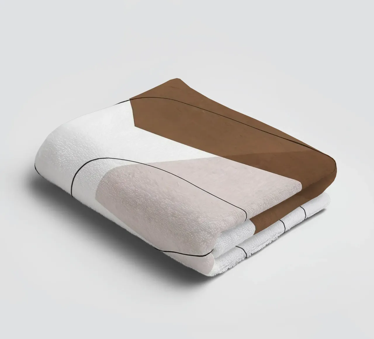 Linee e forme asciugamano da bagno da Leonard R Sadler