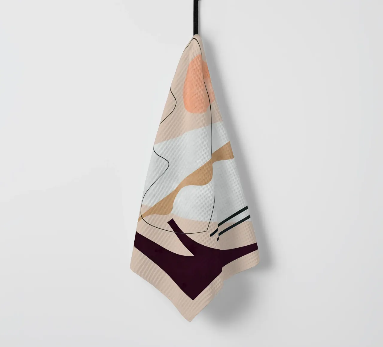 Linee e pennellate canovaccio da cucina da Leonard R Sadler