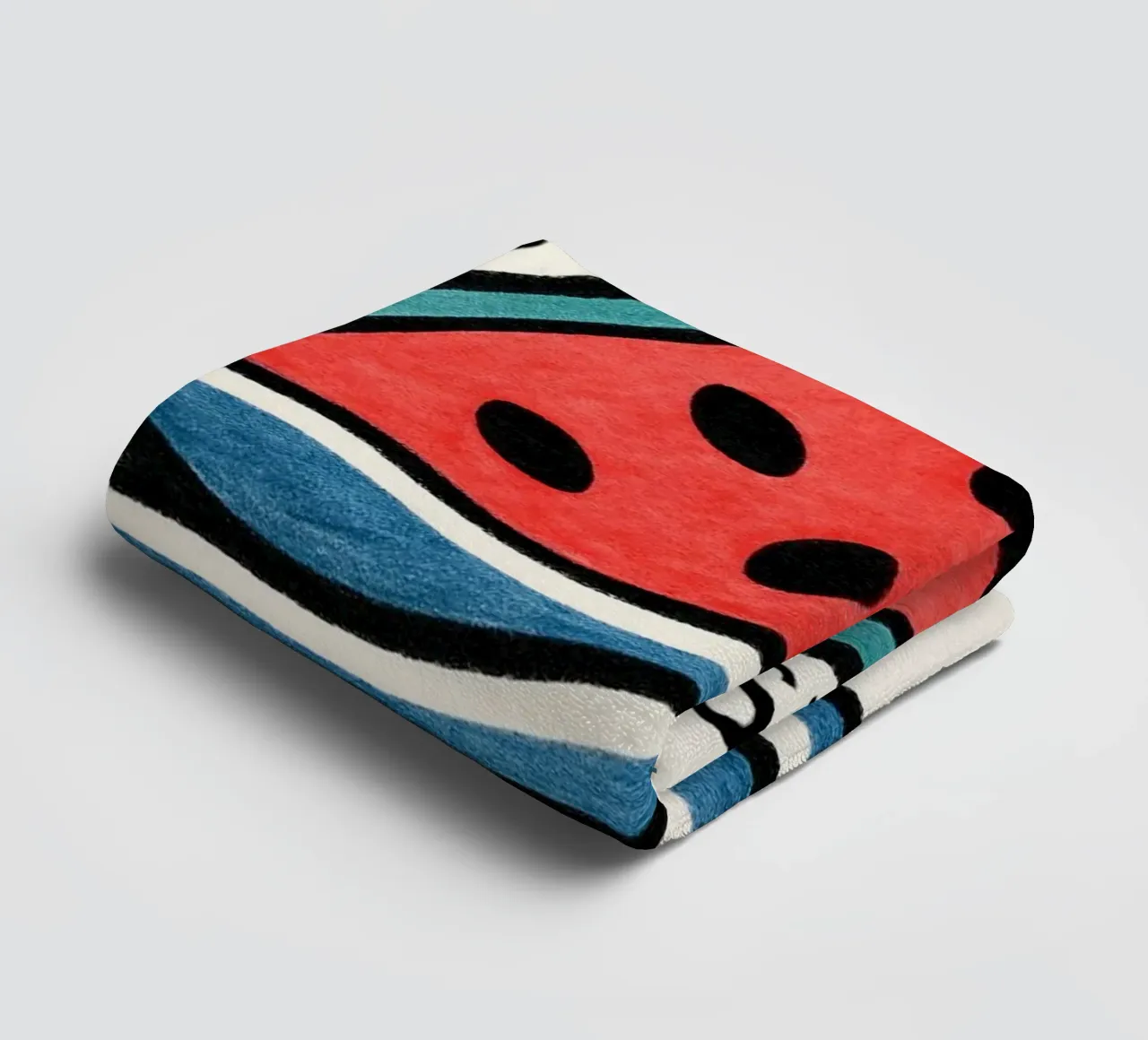 Aileron de requin melon d'eau "Beach Vibes" - Fun, Unique, and serviette de bain de inspirational quote