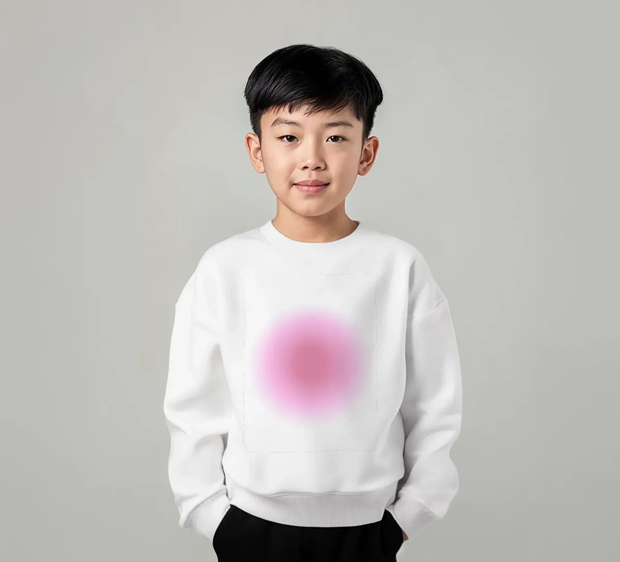 Gradiente colorato, aura rosa, Aura Poster, angelo Numeri felpa bambino da Dreamscape