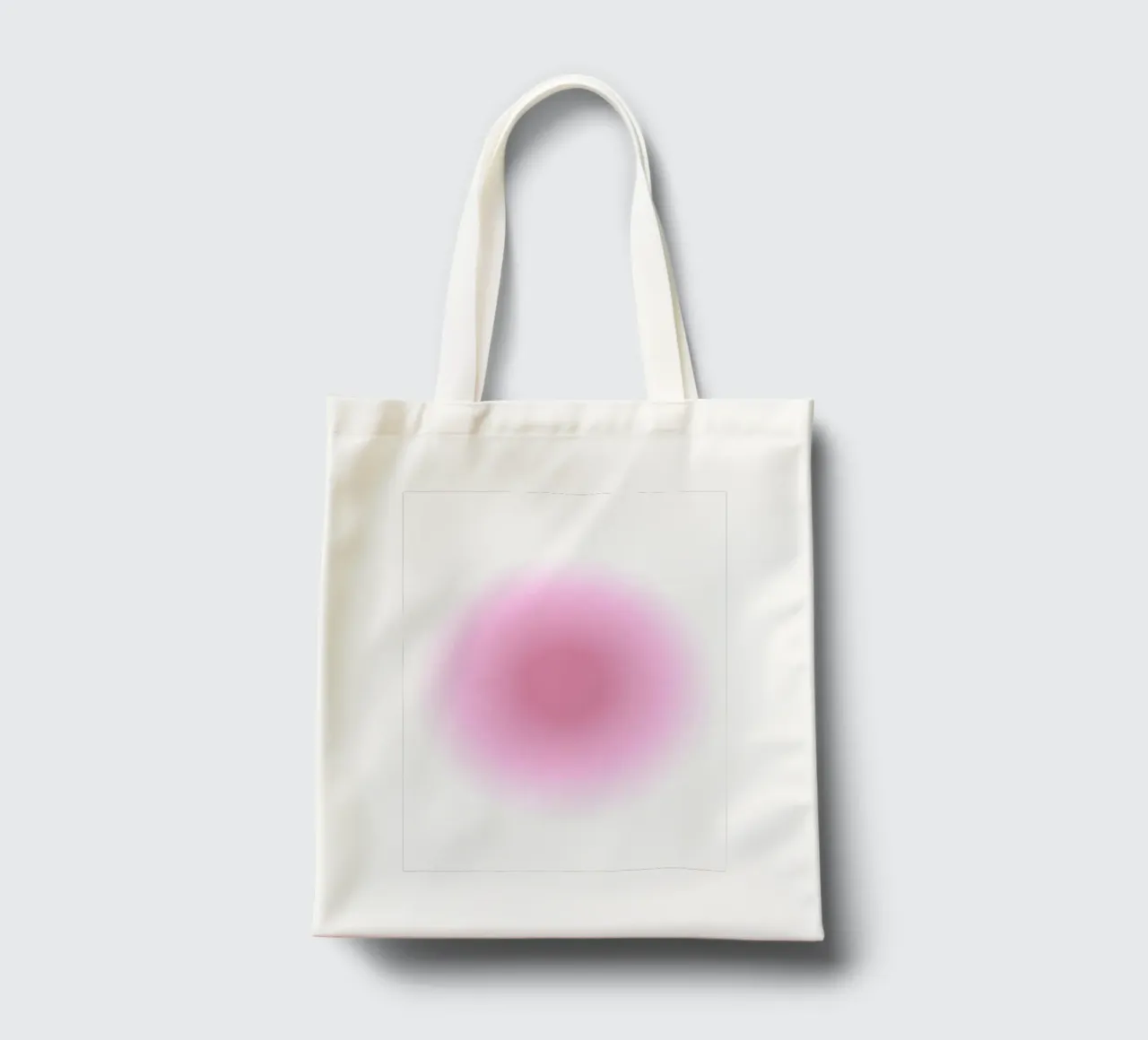 Gradiente colorato, aura rosa, Aura Poster, angelo Numeri borsa in juta da Dreamscape