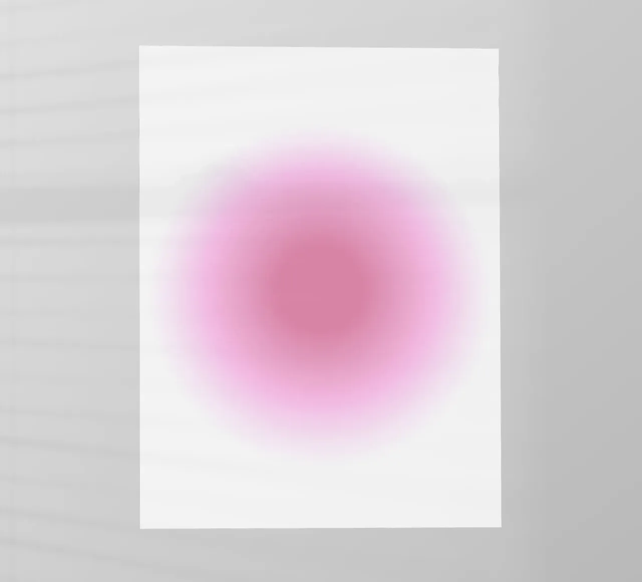 Gradiente colorato, aura rosa, Aura Poster, angelo Numeri pellicola backlit da Dreamscape