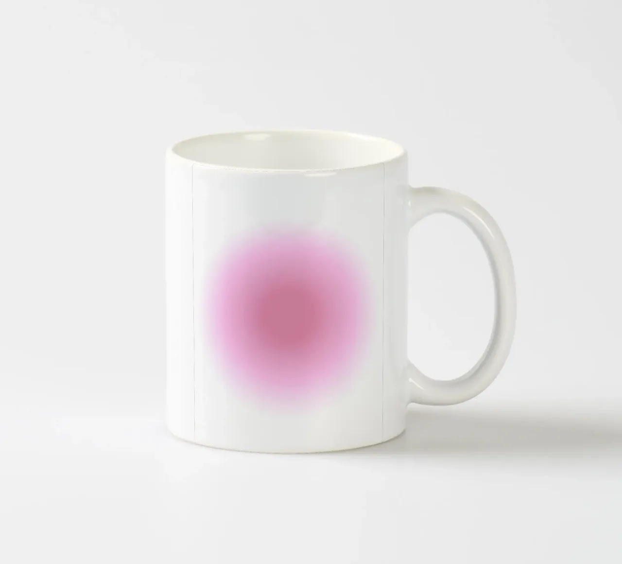 Gradiente colorato, aura rosa, Aura Poster, angelo Numeri tazza in ceramica da Dreamscape