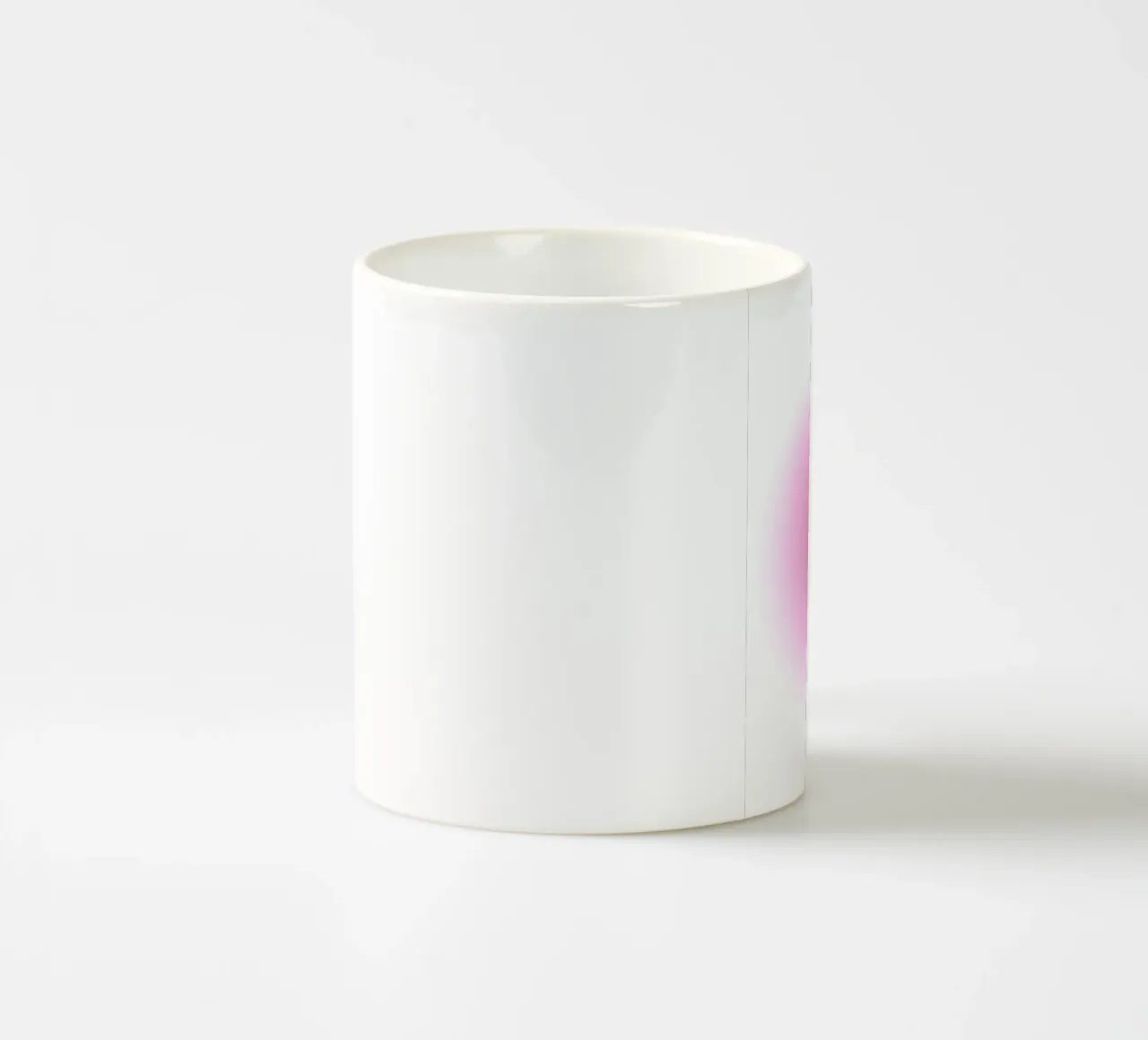 Gradiente colorato, aura rosa, Aura Poster, angelo Numeri tazza in ceramica da Dreamscape