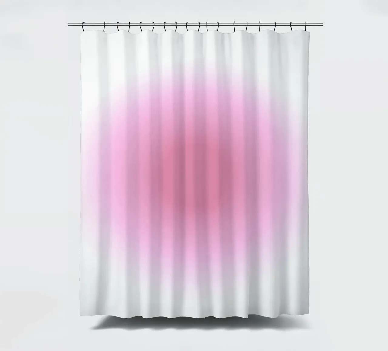Gradiente colorato, aura rosa, Aura Poster, angelo Numeri tenda da doccia da Dreamscape