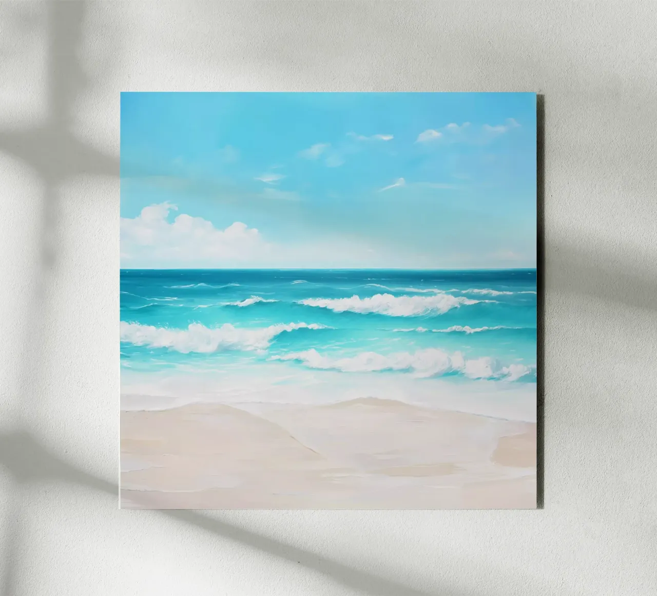Spiaggia e mare alluminio dibond da Yaso Design & Art