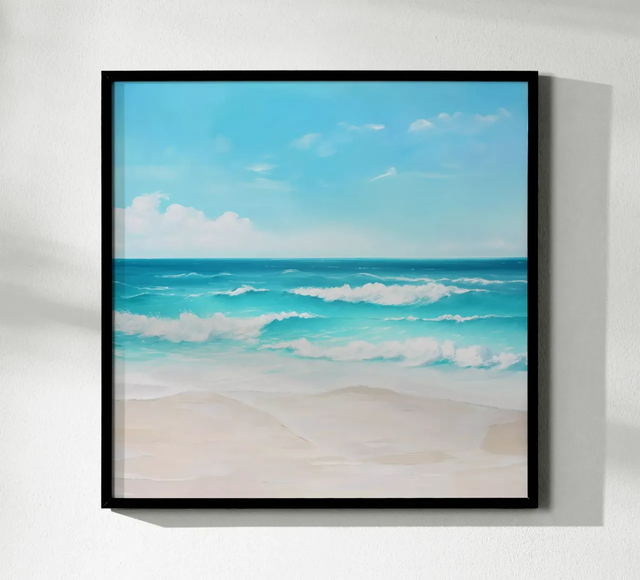 Spiaggia e mare poster da Yaso Design & Art