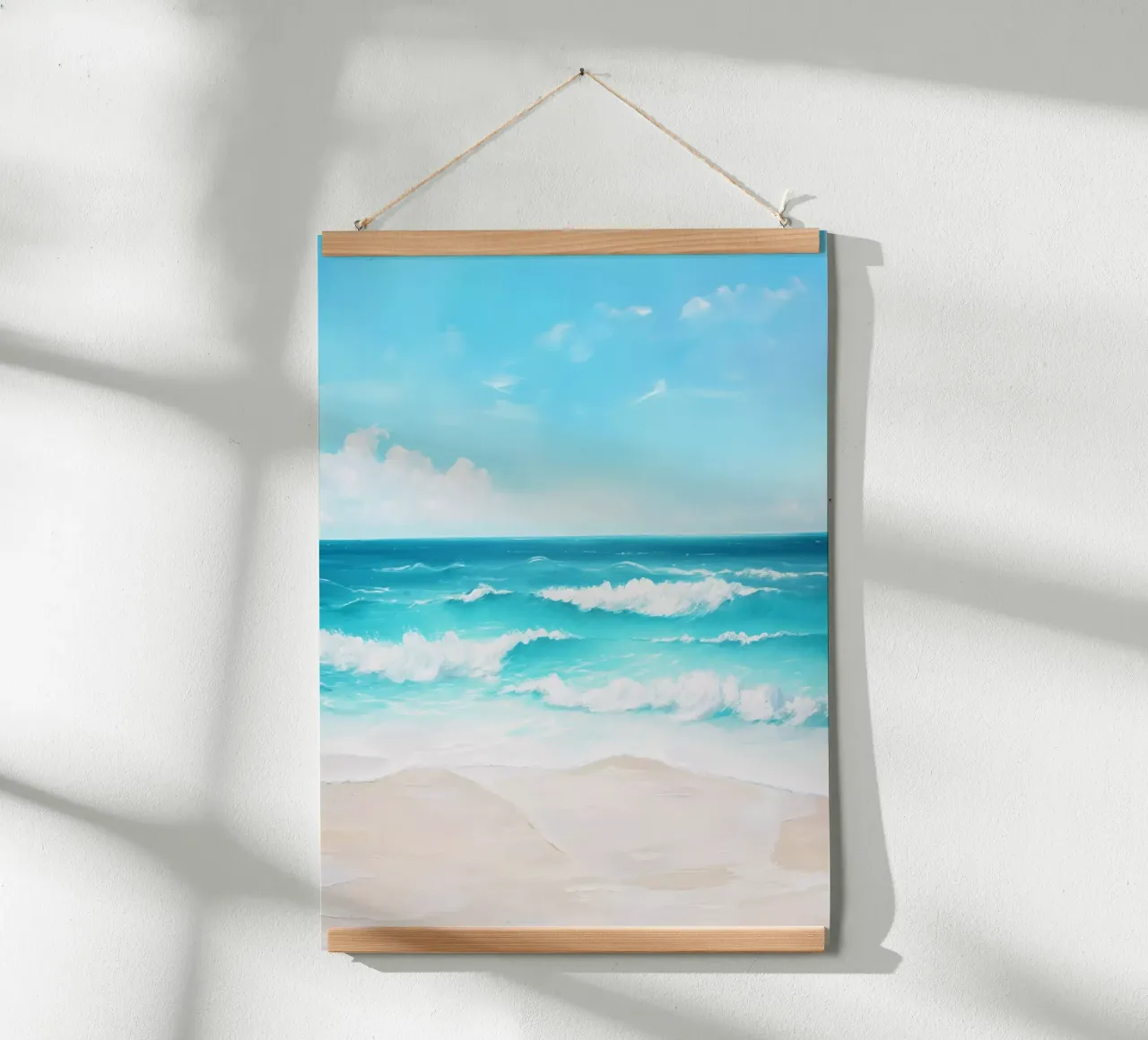 Spiaggia e mare poster da Yaso Design & Art