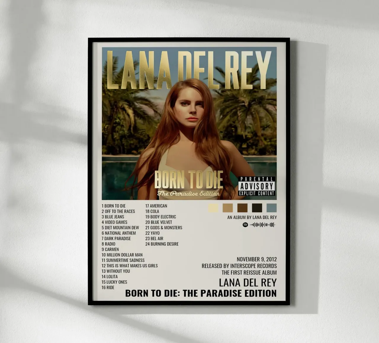 Lana Del Rey  Born To Die poster da Roronoa7