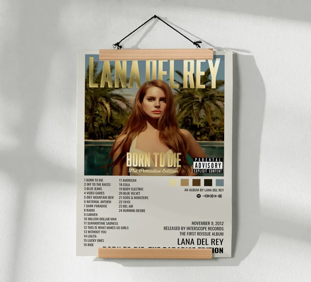 Lana Del Rey  Born To Die poster da Roronoa7