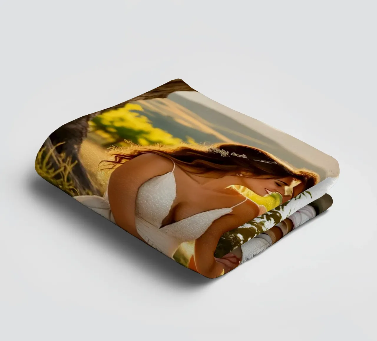 Under the Apple Tree towel by Anita's Dream