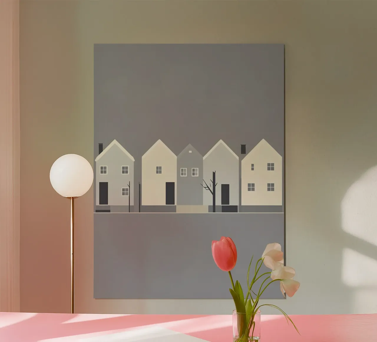 Case semplici poster con telaio in alluminio da The Green Room