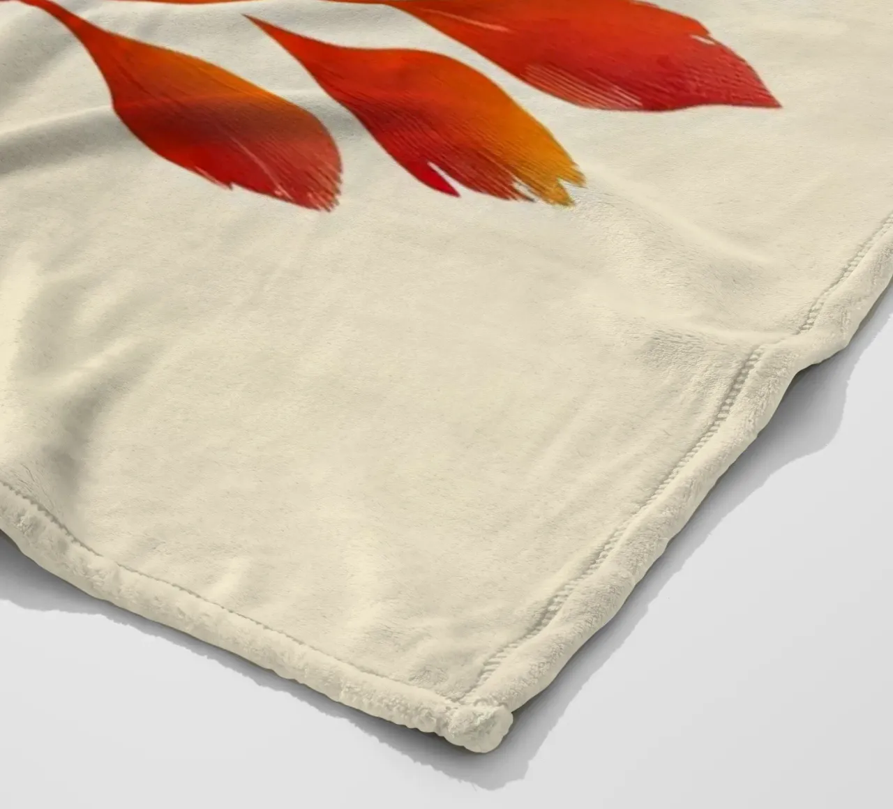Gradient Laurel Wreath: A Symbol of Bipartisan Harmony and A fleece blanket by Artistic-shop