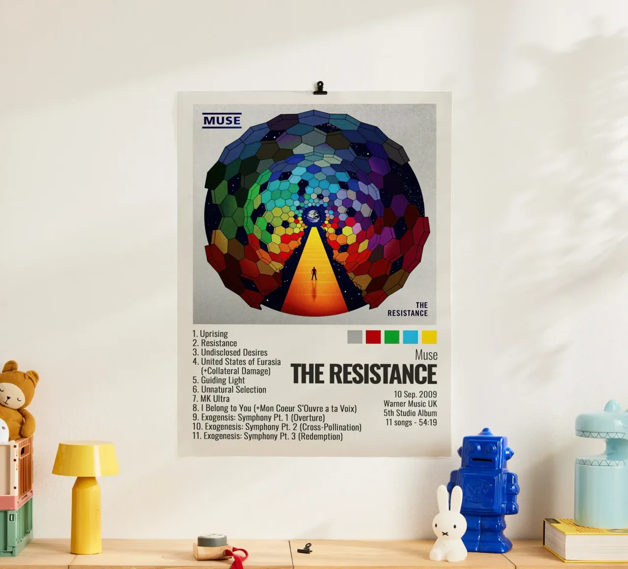 Muse The Resistance poster da Roronoa7