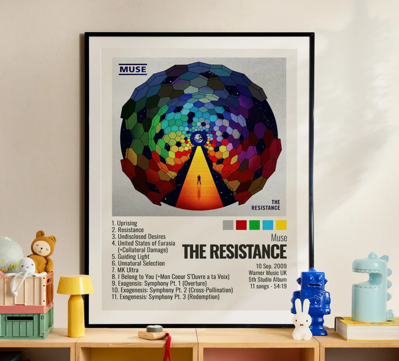Muse The Resistance poster da Roronoa7