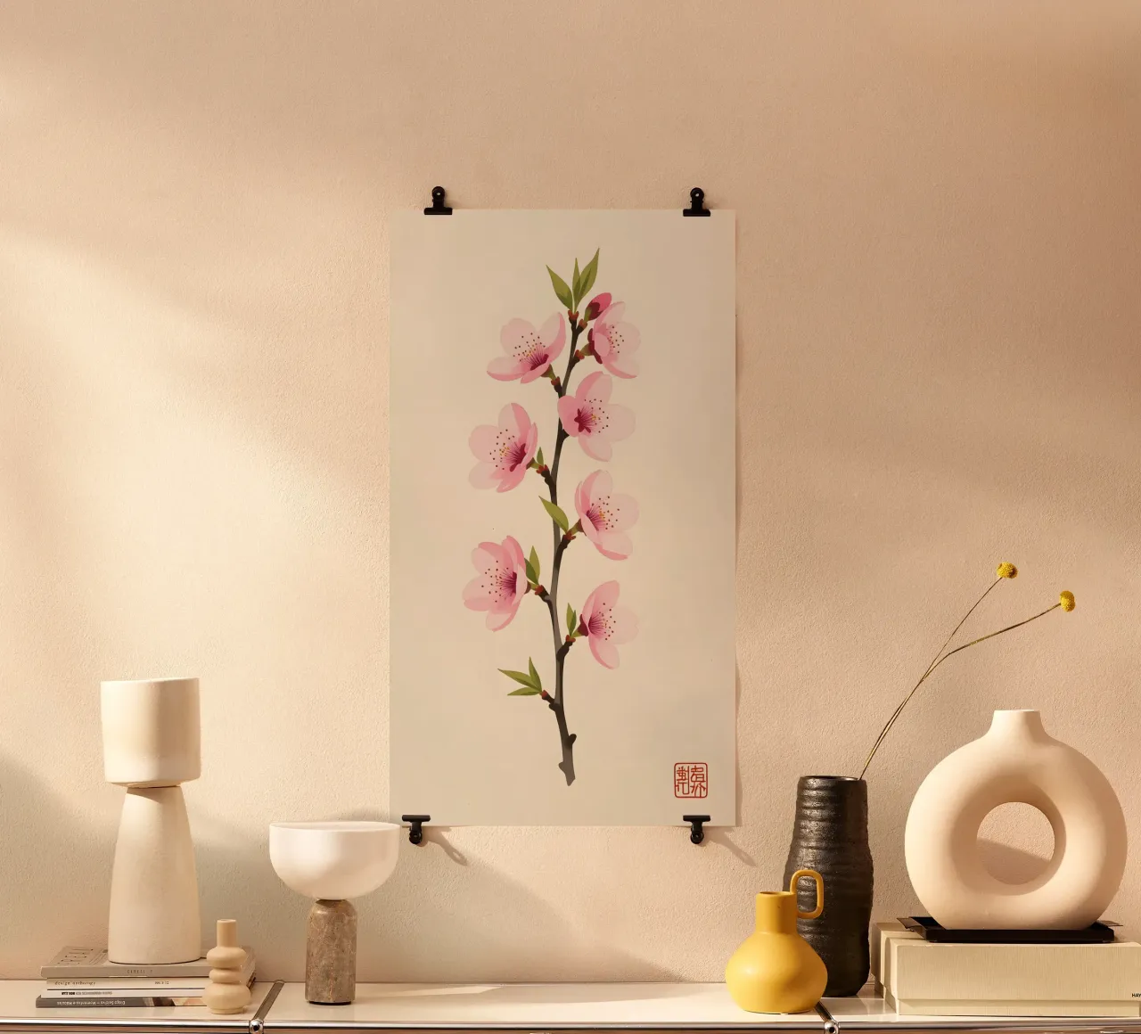 Sakura Cherry Blossom poster da Anita's Dream