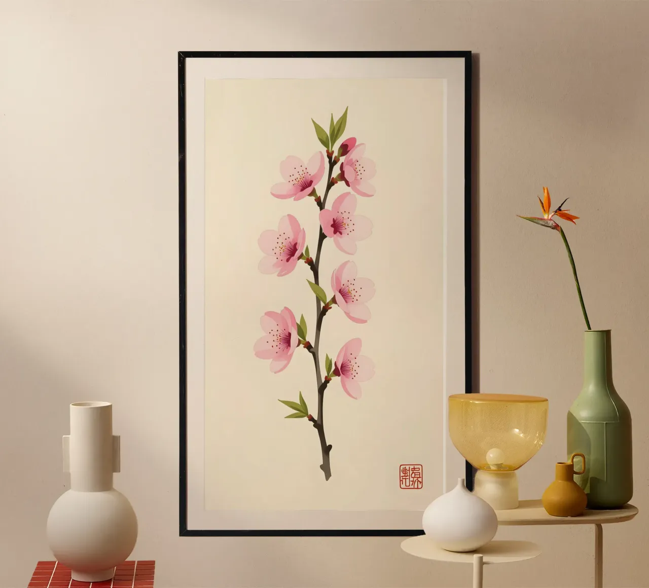 Sakura Cherry Blossom poster da Anita's Dream