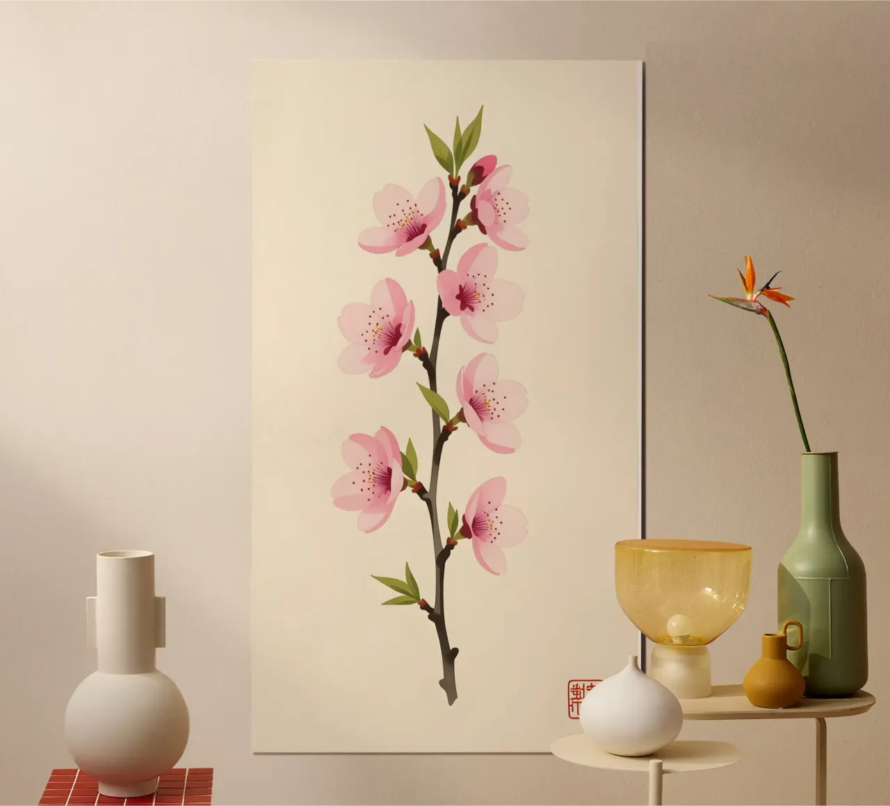 Sakura Cherry Blossom poster da Anita's Dream