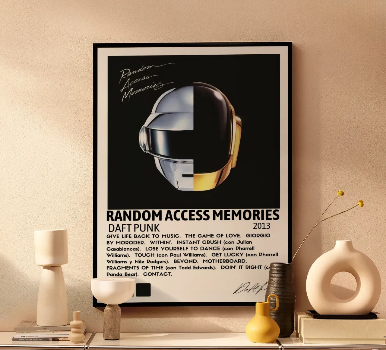Daft Punk poster da Roronoa7
