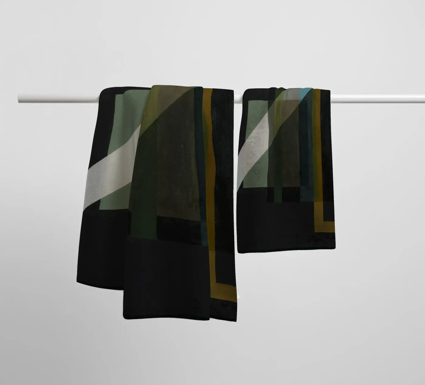 Construction badhanddoek van vintageshop